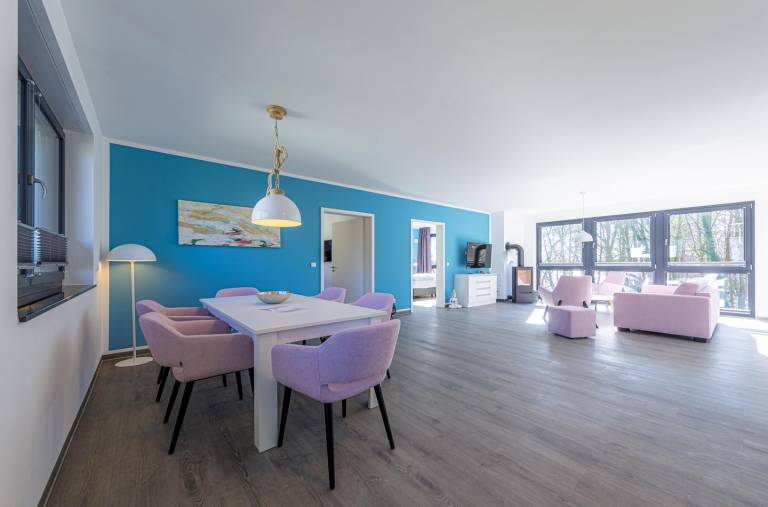 Moderne 5 Sterne Ferienwohnung Schleiereule mit großer Dachterrasse und Seeblick — photo 2