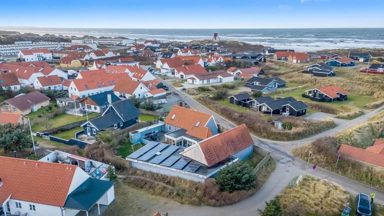 Ferienhaus mit Hund inBlokhus, Dänemark  f&uuml;r max. 20 Personen