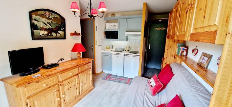 Ferienwohnung in Aime la Plagne, La Plagne für max. 3 Gäste
