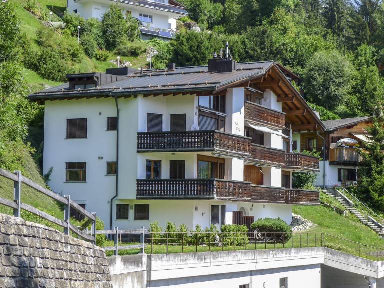 Ferienwohnung in Laax, Schluein für max. 3 Personen