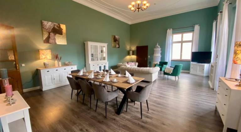 Rental apartment with barbecue, patio & garden in Quedlinburg