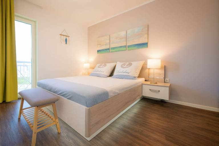 Komfortwohnung in erster Strandreihe mit Infrarotsauna, Balkon und Parkplatz — photo 5