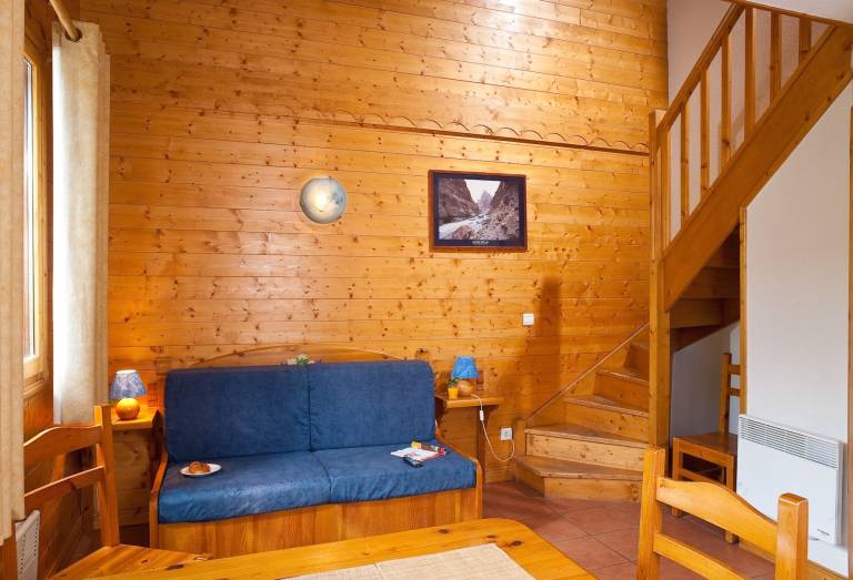 Condo with patio in La Plagne-Tarentaise