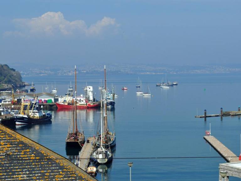 Fully equipped rental apartment with yard | Water view | Pets allowed in Paignton