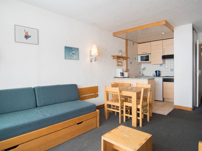 Studio | Mountain view in Tignes