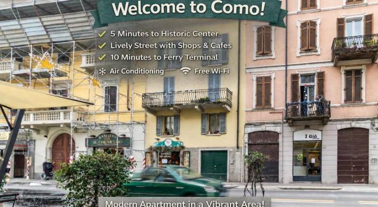Holiday apartment | Close to Como Cathedral | Dogs allowed in Brunate