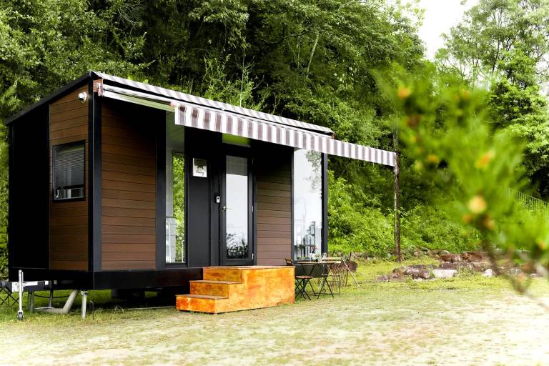 Amazing Secluded Tiny House in Fuxing District, Taoyuan in Jiaoxi