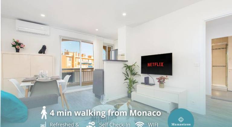 Pleasant apartment | Dogs allowed in Roquebrune-Cap-Martin