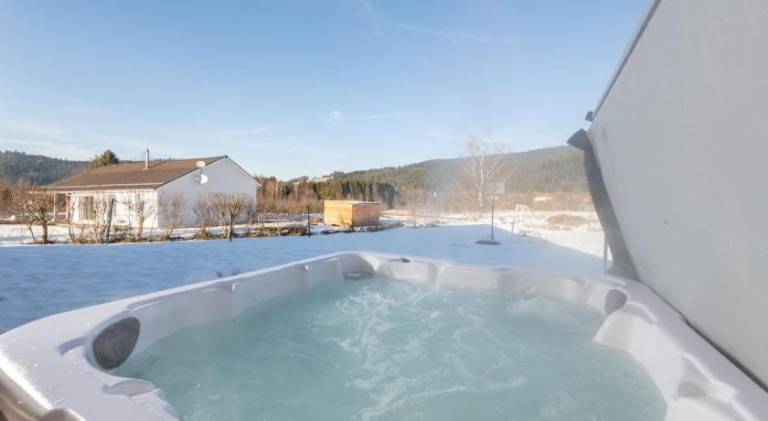 Chalet with jacuzzi & pool — photo 4