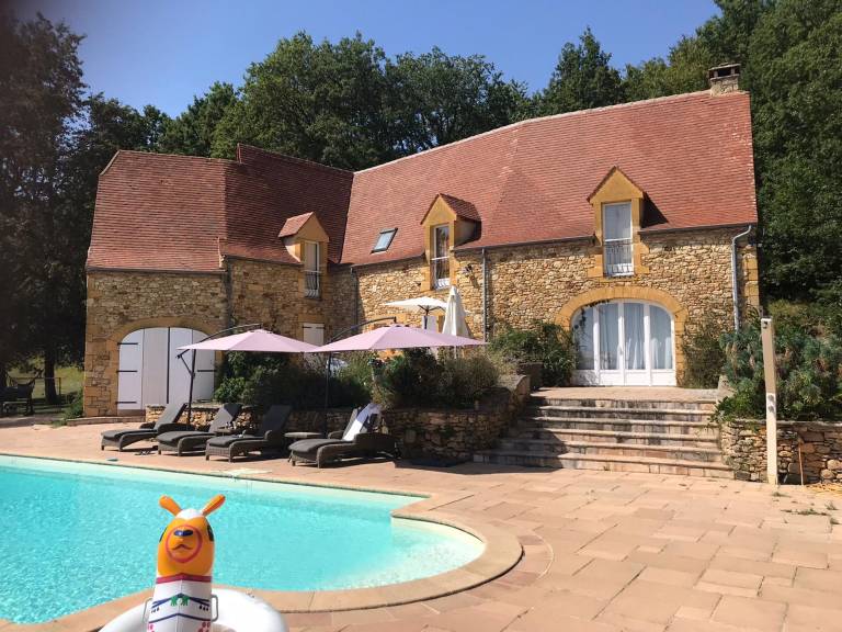 Luxury secluded chateau with pool and hot tub — photo 4