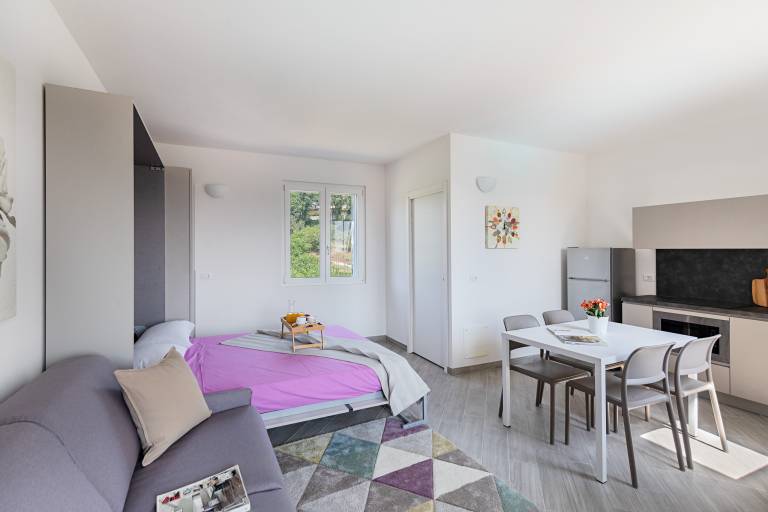 Studio with pool in Manerba del Garda