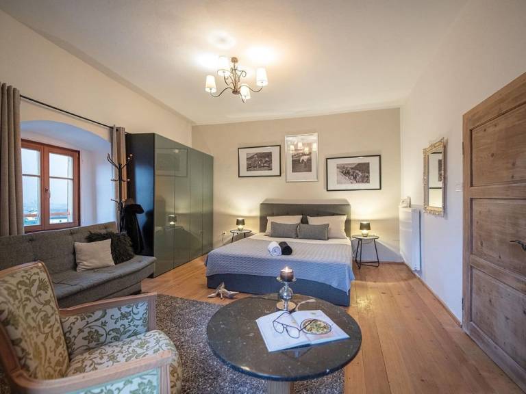 Ferienwohnung mit Hund in Lana, Gargazon für max. 4 Personen