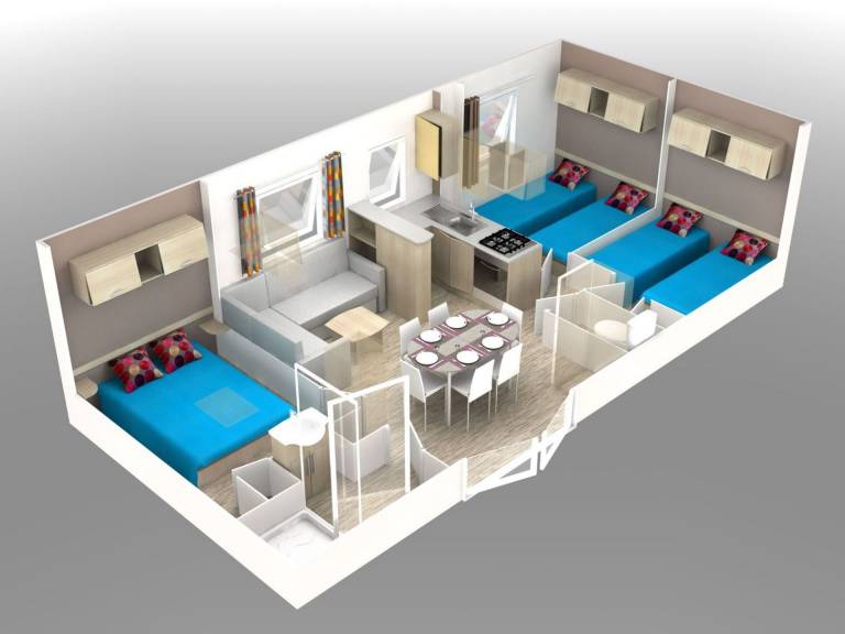 Mobil-home Saint-Côme-et-Maruéjols