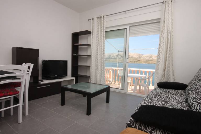 Two bedroom apartment with terrace and sea view Zubovići (Pag) (A-6394-b) — photo 2
