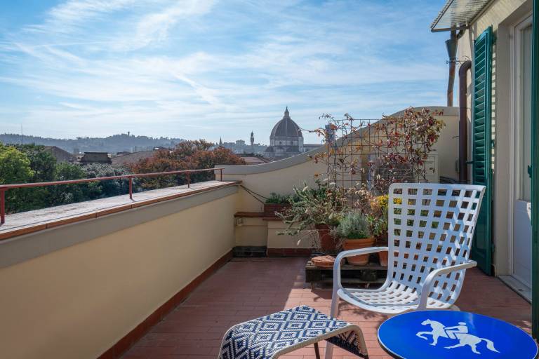 Orto Botanico Apartment Florence Terrace And View