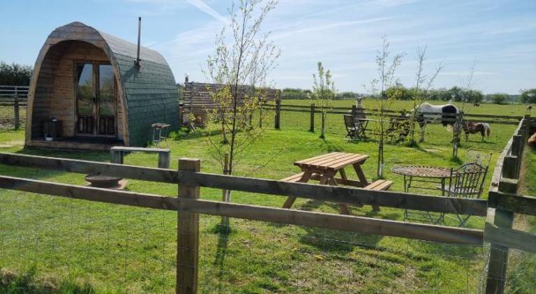 Skipbridge farm glamping in Harrogate