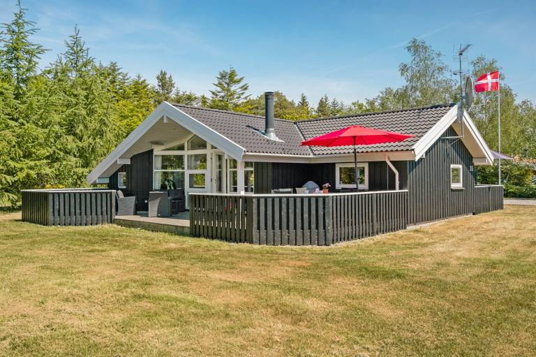 Ferienhaus mit Hund in Hou, Bisnap f&uuml;r max. 6 Personen