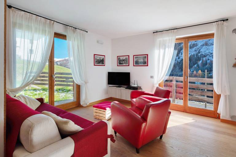Apartment 'Sunny Arabba' with Mountain View, Private Garden and Wi-Fi — photo 2