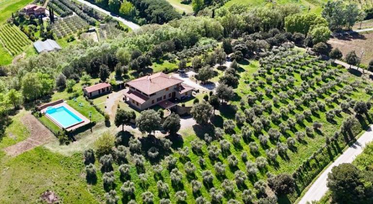 Farm with yard, pool & terrace in Chianciano Terme