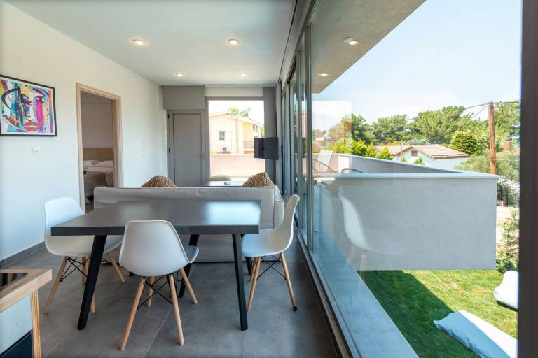 Child-friendly villa with BBQ, private pool & fast internet | Sea view | Pets allowed — photo 4