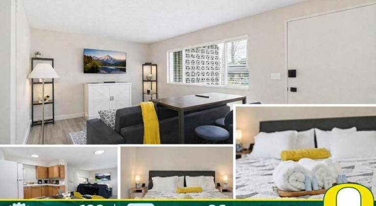 Holiday apartment with 1 room for 4 persons in Eugene, OR