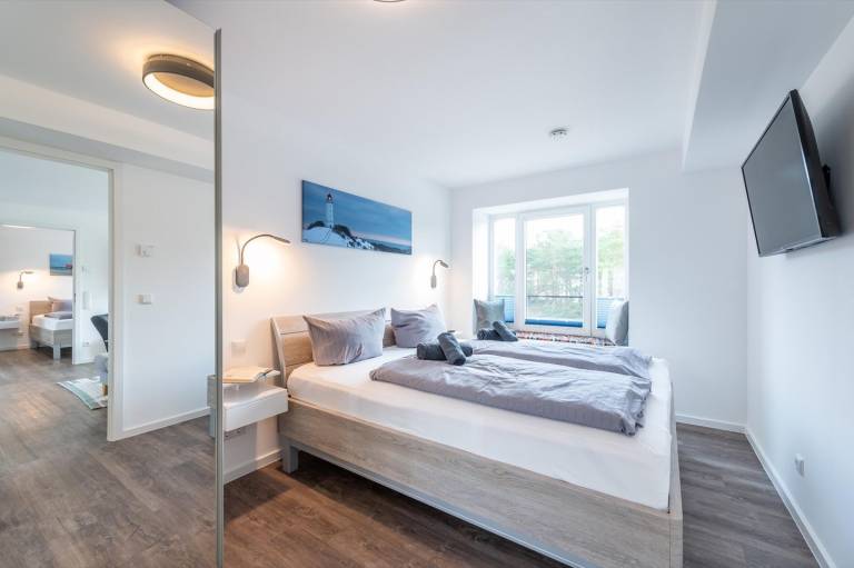 FeWo Grumsin: Komfortables Dünen-Apartment 87 m² mit 2 Bädern & Strandzugang — photo 4