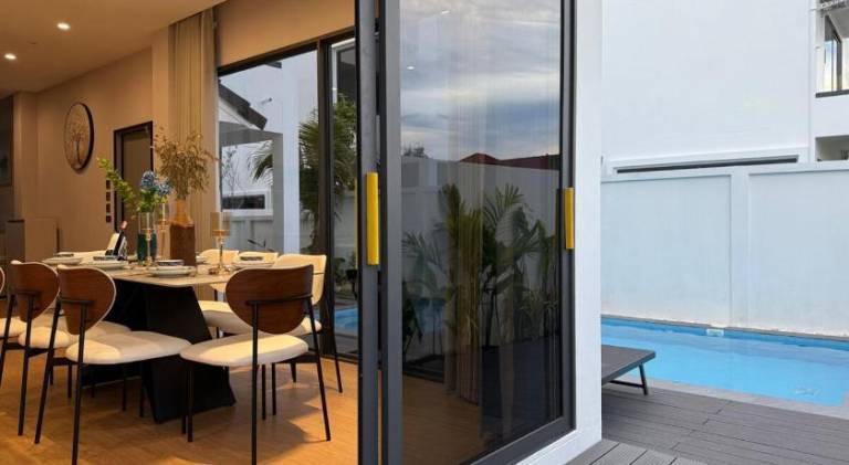 Chiang Mai near the old city brand new luxury single pool villa five-star villa B&B resort 4 bedroom — photo 3