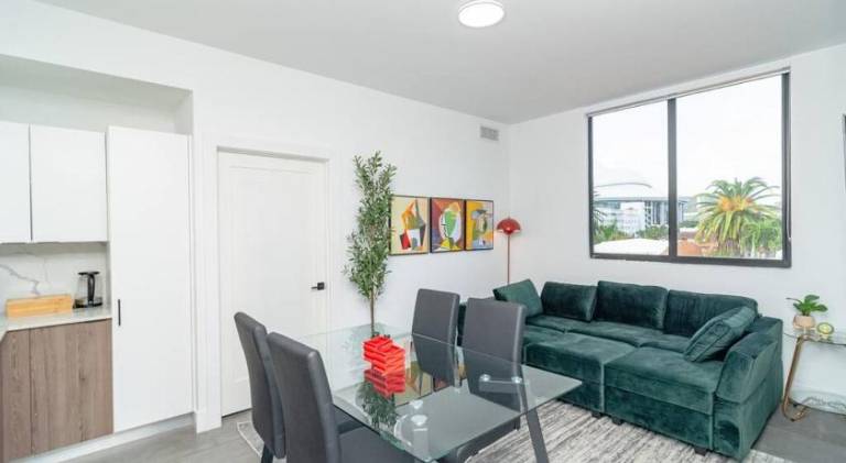 Modern Cozy 2BR Oasis with King Beds Near Marlins Park & Brickell in Miami, FL