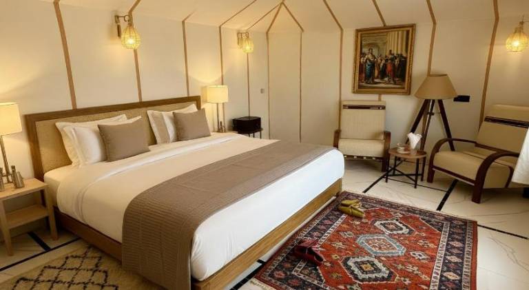 Pleasant tent with patio, garden & BBQ | Pets allowed — photo 2