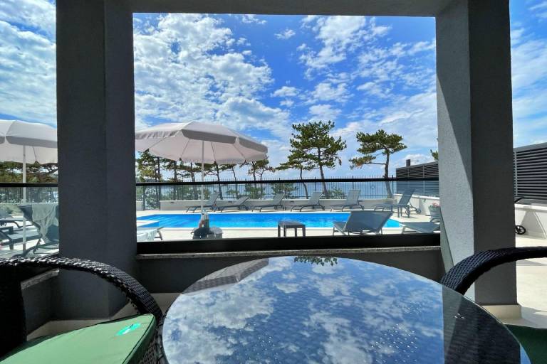 Ferienwohnung in Šilo, Dobrinj für max. 2 Personen