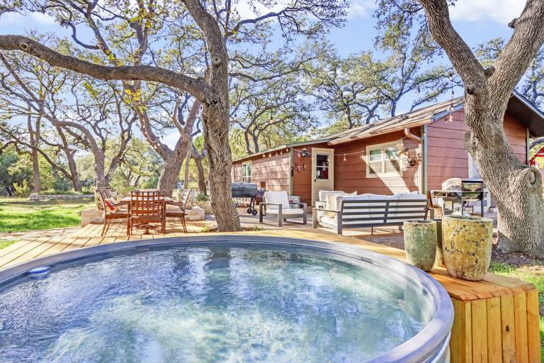Lawlis Lodge in Wimberley, TX