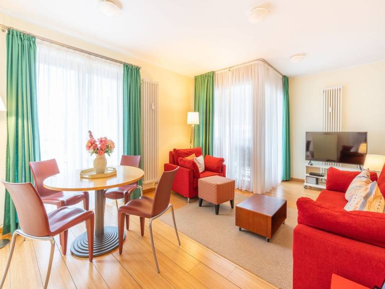 Appartement mit 1 Schlafzimmer und Balkon in Heringsdorf