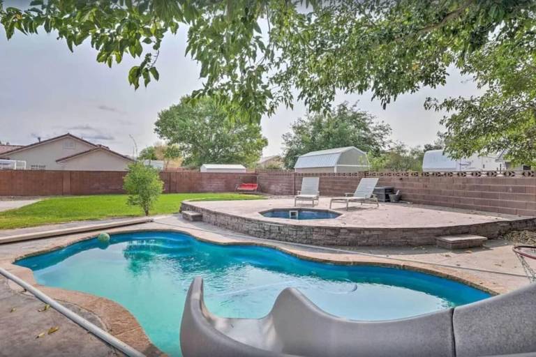 Vacation home with private pool in Hurricane, UT