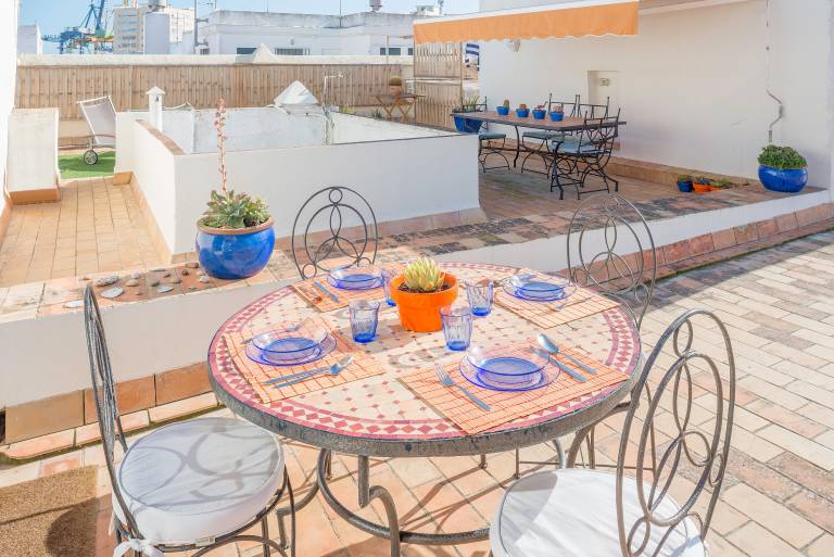 Fully equipped lovely apartment with terrace & fast internet | Next to Cádiz Cathedral | Sea view | Beach nearby | Dogs allowed — photo 4