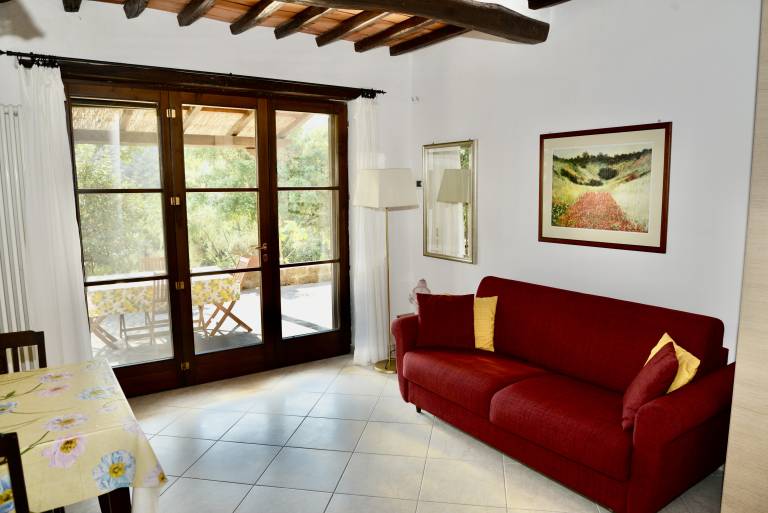 Poggio Ferrone ist ein Landhaus oberhalb des mittelalterlichen Städtchens Suvereto. Das Meer und die berühmte Bucht von Barati ist 30 min erreichbar. — photo 3