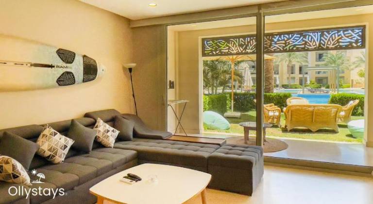 Rental apartment with pool in Hurghada