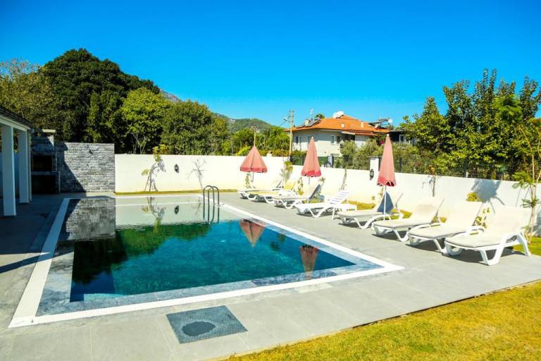 Villa with pool, BBQ & yard — photo 2