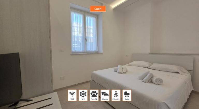 Apartment with terrace & garden in Loano