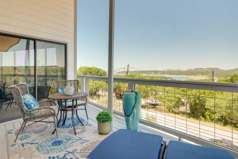 Canyon Lake Rental w/ Balcony & Lake Views in Canyon, TX