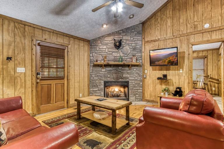 Child-friendly cabin with private pool | Pets allowed — photo 4