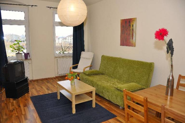 Rental apartment with 2 rooms for 4 persons in Dresden