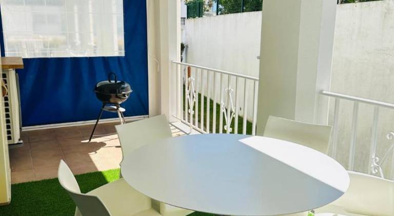Apartment with terrace, yard & pool — photo 4