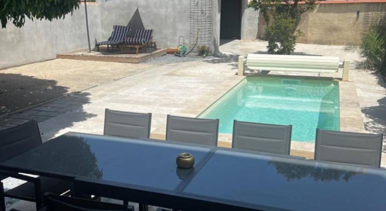 House with yard, patio & private pool | Pets are welcome in Arles