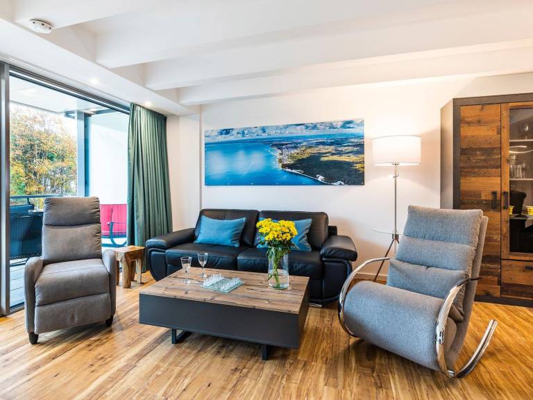 FeWo Loft Sturmmöwe: Familienfreundliches 82 m² Strandapartment mit Balkon — photo 4