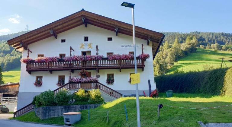 Rental apartment with garden in Gerlos