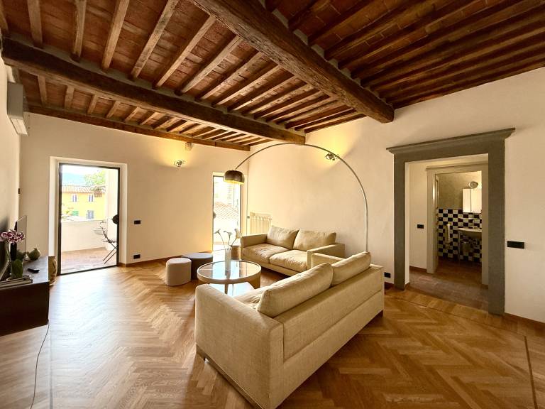 Appartamento con vista sulla città