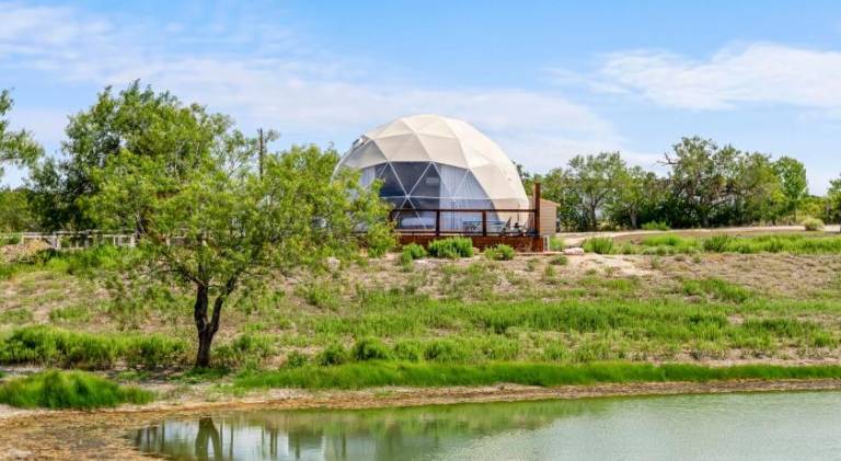 Luxury Glamping Dome on Texas Farm in San Marcos, TX