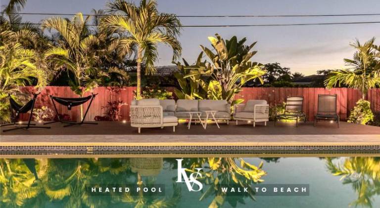 Beautiful house with pool | Beach nearby | Pets are welcome in Lauderdale-by-the-Sea, FL