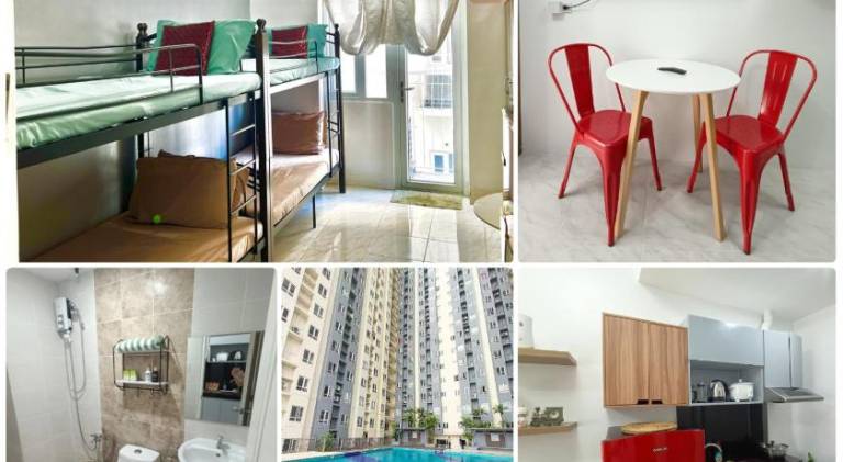 Rental apartment with pool in Quezon City