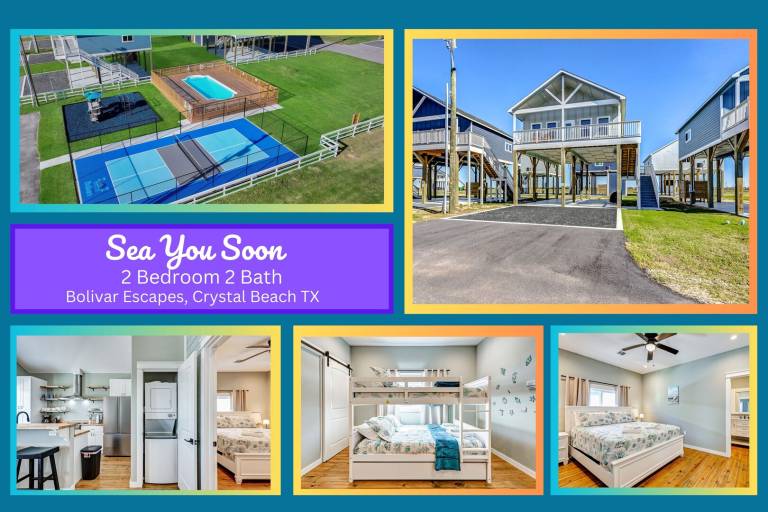 Vacation home with patio in Bolivar, TX